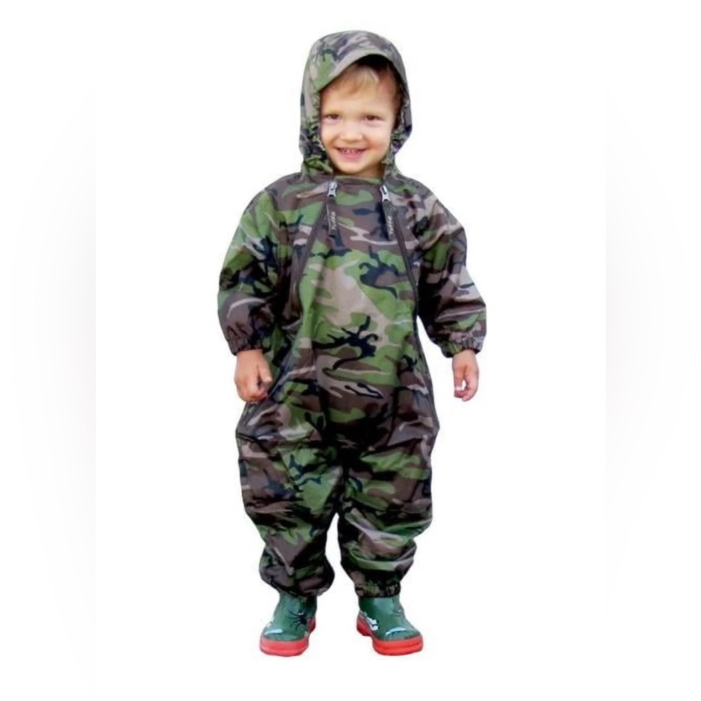Tuffo Muddy Buddy Toddler Boys Coveralls Camo 5T